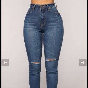 Fashion nova Up High Skinny Jeans